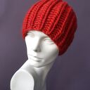 Grubas z alpaką czapka unsex czapa na srogą zimę:)