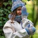 Czapka MERINO 100% Euforia “Pastele”