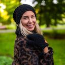 Czapka MERINO Neverland “Czarny” podszewka JEDWAB