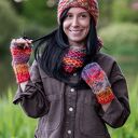 Ręcznie robiona czapka damska handmade