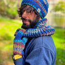 Męska czapka MERINO 50% “Górski potok” EXPLORER