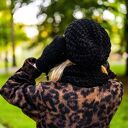 Czapka MERINO Neverland “Czarny” podszewka JEDWAB