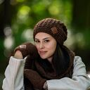 Czapka MERINO Neverland “Brązowy” podszewka JEDWAB