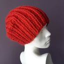 Grubas z alpaką czapka unsex czapa na srogą zimę:)