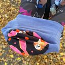 Czapka niebieska Smerfetka ostatnia na podszewce ciepła miękka miła polecam rozmiar uniwersalny Box