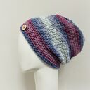 Kolorowa czapka całoroczna przejściowa cienka all season uniwersalna M/L