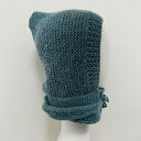 Ciepła balaclava kominiarka kaptur z szalikiem zamiast czapki wełna alpaca