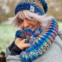 Czapka MERINO 50% “Górski potok” NEVERLAND