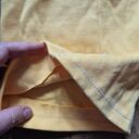 Czapka damska Smerfetka dzianinowa żółta z fioletową górą dobra na codzienne noszenie bez podszewki