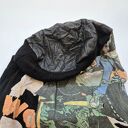 Czapka baza czarna na drugi kolorowe wykończenie pomarańczowe na podszewce Smerfetka rozmiar S na gł