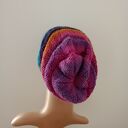 Kolorowa długa czapka