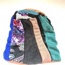 Czapka na podszewce kolorowa patchworkowa rękodzieło świetna na codzienne noszenie polecam rozmiar