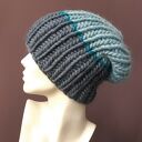 Grubas z alpaką czapka unsex czapa na srogą zimę:)