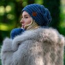 Czapka MERINO This is it “Ciemny niebieski”