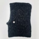 Miękka ciepła balaclava kominiarka kaptur czapka alpaka merino ręczna robota