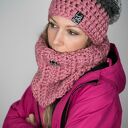 Czapka triquence 40 - brudny róż