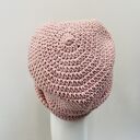 Czapka całoroczna przejściowa cienka bawełna s/m unisex róż