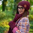 Czapka MERINO Explorer “Bordo”