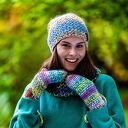 Czapka MERINO 100% Explorer “Cukierki”