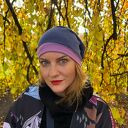 Czapka niebieska Smerfetka ostatnia na podszewce ciepła miękka miła polecam rozmiar uniwersalny Box