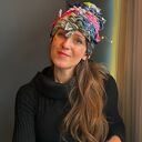 Piękna, kolorowa, oryginalna czapka. Idealna na mroźną zimę