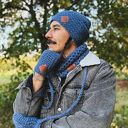 Męska czapka MERINO Explorer “Ciemny niebieski”