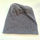 Czapka unisex szara na podszewce rozmiar uniwersalny dobra na codzienne noszenie damsko-męska, box t