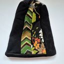 Czapka damska Smerfetka patchworkowa, na podszewce dobra na codzienne noszenie, wykonana w pojedyncz