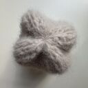 Puszysta czapka Cloud wełna merino alpaka handmade ręcznie robiona