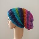 Kolorowa długa czapka