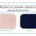 Jesienna czapka z grubej dzianiny