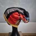 Czapka patchworkowa Smerfetka na podszewce - uniwersalny rozmiar