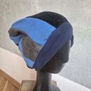 Czapka norweski wzorek smerfetka na podszewce, dobra na codzienne noszenie, uniwersalna, polecam polec