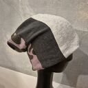 Czapka na podszewce kolorowa patchworkowa rękodzieło świetna na codzienne noszenie polecam rozmiar M