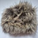 Szalona czapka ze sztucznego futra, duża zwariowana, rozmiar uniwersalny, miękka i lekko rozciągliwa