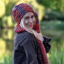 Ręcznie robiona czapka handmade na chłodne dni