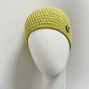 Czapka całoroczna przejściowa cienka bawełna s/m unisex pistacja