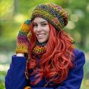 Czapka MERINO 100% Neverland “Kolory” podszewka BAWEŁNA
