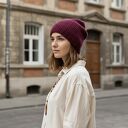 Czapka całoroczna przejściowa cienka bawełna s/m unisex biskupi