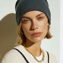 Czapka damska męska wiosenna na podszewce rozmiar uniwersalny świetna na codzienne