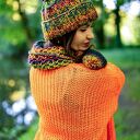 Czapka MERINO 100% Euforia “Kolory”