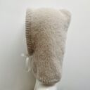 Balaclava ślubna Anti-Bride z alpaki i merino ręczna robota marcepan