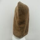 Balaclava oversize kominiarka kaptur zamiast czapki z merino camel