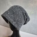 Czapka szara Smerfetka codzienna materiał rozciągliwy miękki czapka świetna na codzienne noszenie b