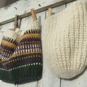 Czapka i Komin - kolorowy komplet z alpaki