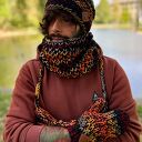 Męska czapka MERINO 50% - Ciemna jesień” EXPLORER