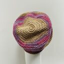 Kolorowa czapka jesienna przejściowa cienka all season S/M