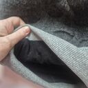 Futrzana czapka szara Smerfetka na podszewce bardzo ciepła duża wykończona ściągaczem dobrze trzyma