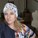 Turban w kwiaty Super na codzienne noszenie