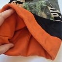 Czapka baza czarna na drugi kolorowe wykończenie pomarańczowe na podszewce Smerfetka rozmiar S na gł